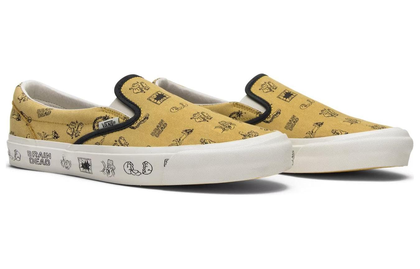 Кеды Brain Dead x Vans UA Classic Slip-On Lx - изображение 3