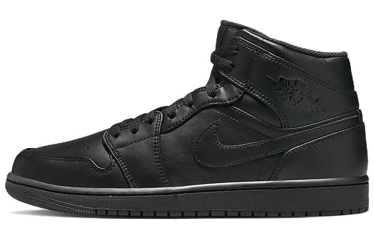 Ретро баскетбольные кроссовки Jordan Air Jordan 1 Mid Black