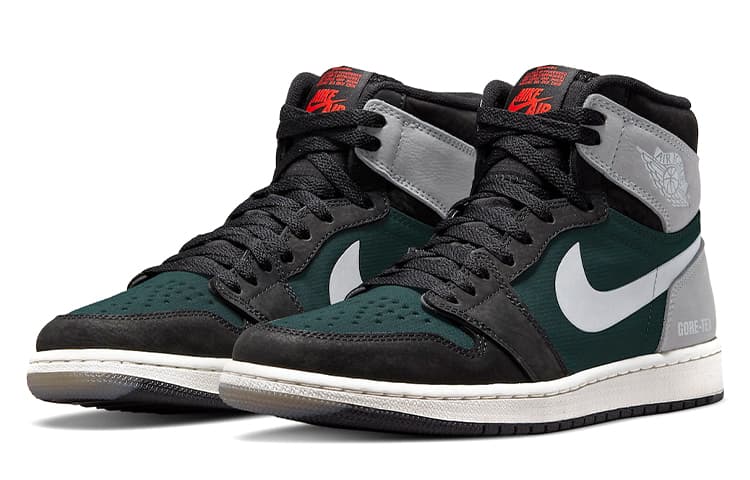 Ретро баскетбольные кроссовки Jordan Air Jordan 1 Element Gore-Tex "Particle Grey" - изображение 3