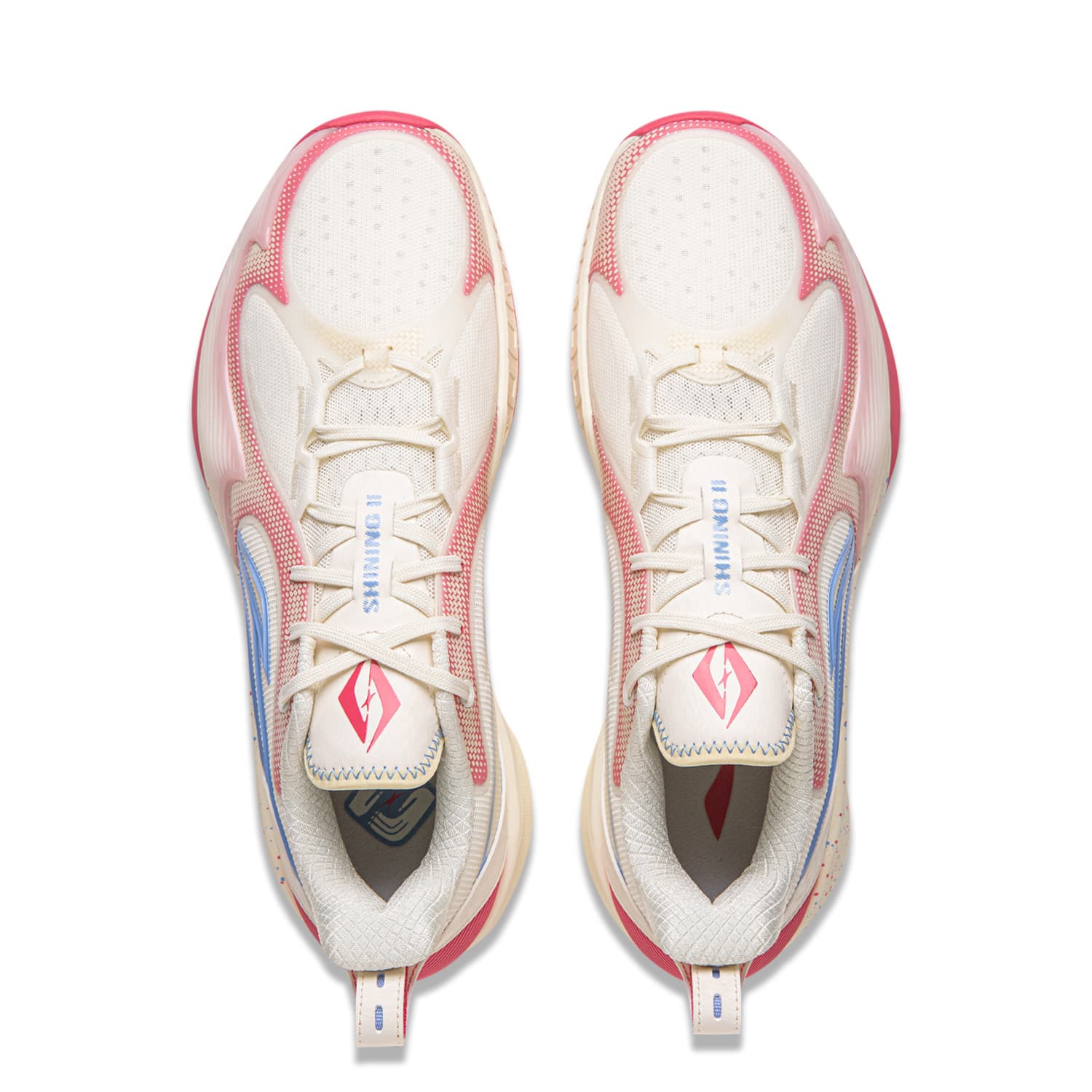 Кроссовки для баскетбола Li NING Shining 2 V2 Амортизация Противоскользящие Устойчивые к истиранию Дышащие Легкие Низкие Баскетбольные Кроссовки - изображение 4