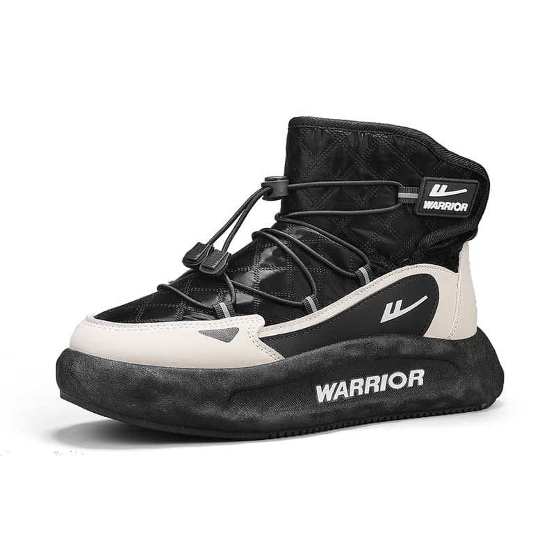 Ботинки зимние Warrior Теплоизоляционный Износостойкий Увеличивающий Высоту Противоскользящий Покрытие - изображение 3