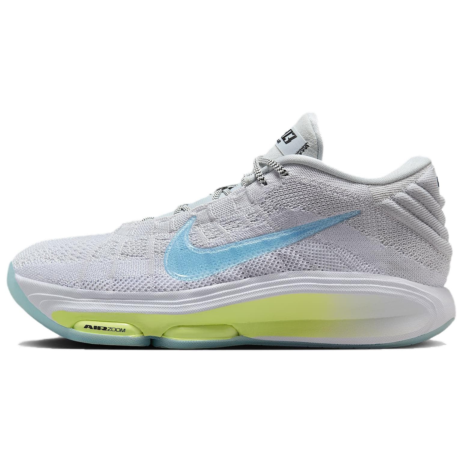 Кроссовки для баскетбола Nike G.T. Hustle 3 Противоскользящие Устойчивые к износу Низкие Баскетбольные кроссовки Мужские Серые - изображение 1