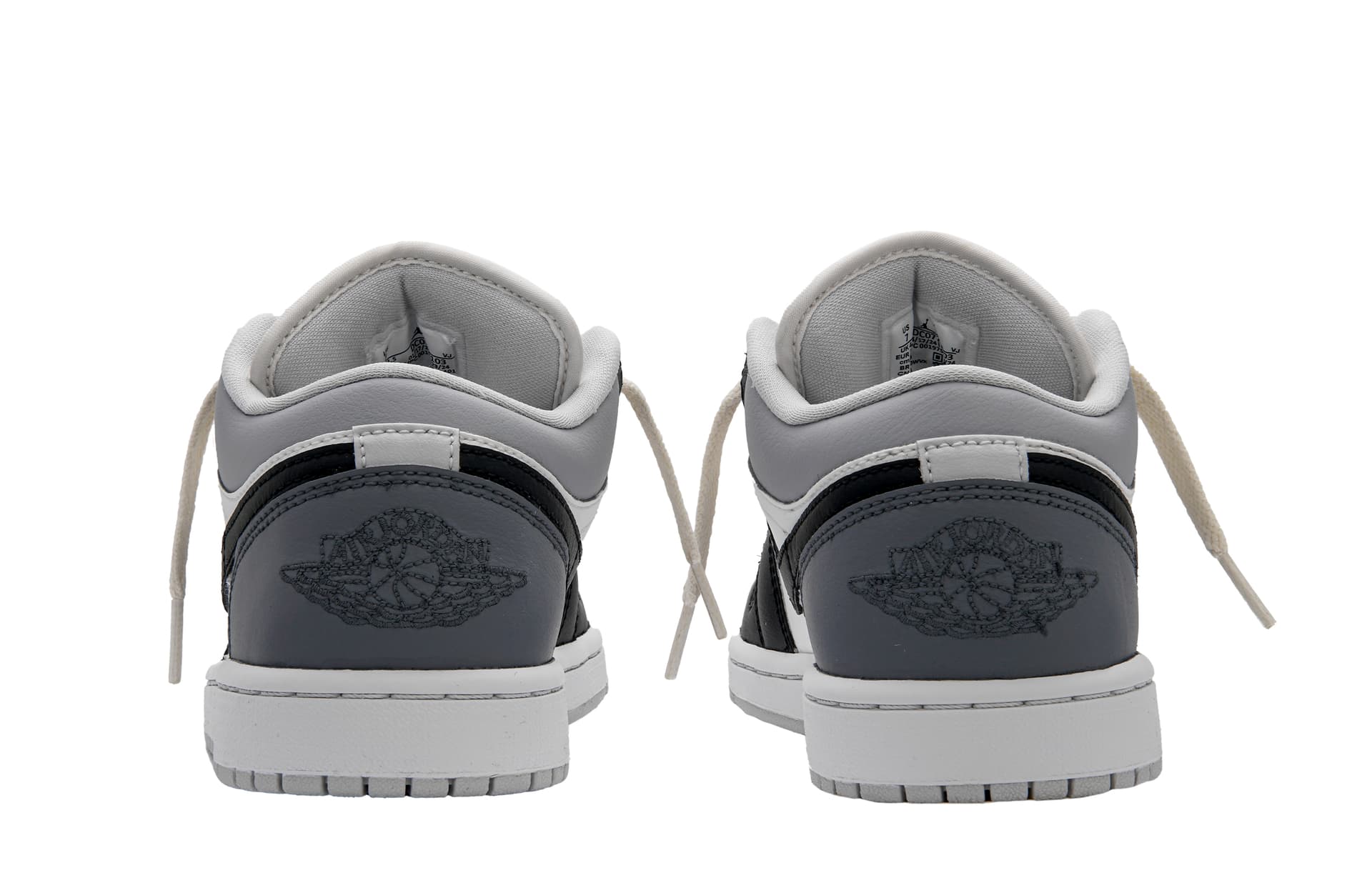 Ретро баскетбольные кроссовки Jordan Air Jordan 1 "Black Cement" - изображение 5