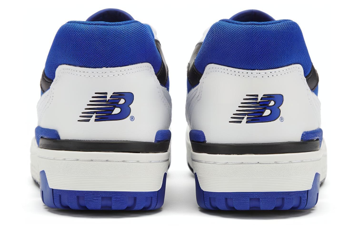 Ретро баскетбольные кроссовки New Balance 550 Blue White - изображение 4