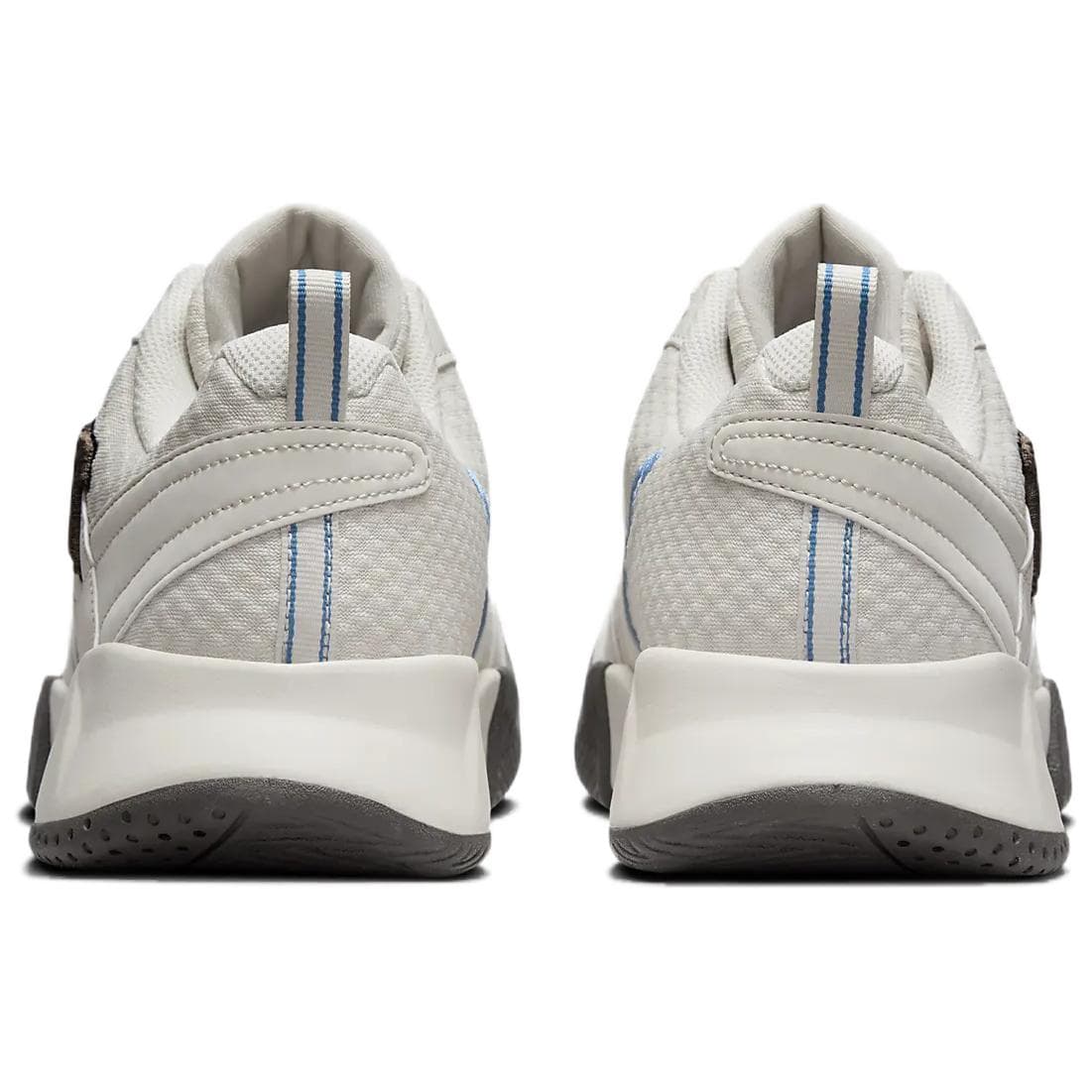 Кроссовки для тенниса Nike Court Lite 4 Устойчивые к истиранию низкие теннисные кроссовки унисекс белые-коричневые - изображение 5