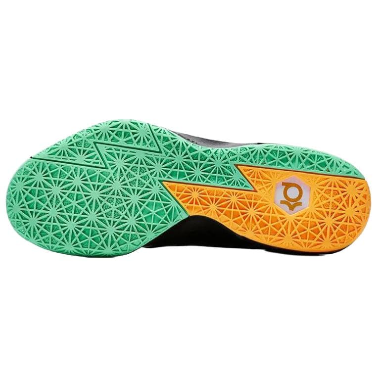 Кроссовки для баскетбола NIKE KD 6 Классический и универсальный Low Топ Баскетбольные кроссовки Унисекс Черно-зеленый - изображение 5
