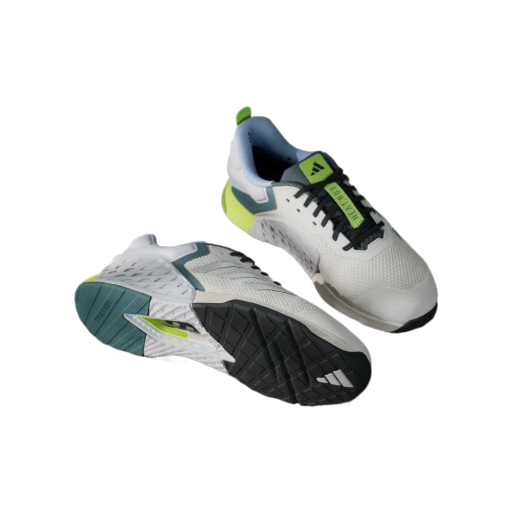 Кроссовки для спортзала Adidas DROPSET 3 Удобный Low Топ Тренировочные кроссовки Мужской Белый серебристый синий - изображение 3