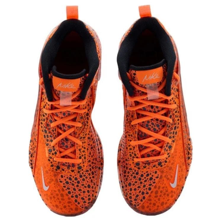 Кроссовки Nike React HyperSet противоскользящие устойчивые к истиранию верх для волейбола мужские оранжевые - изображение 5