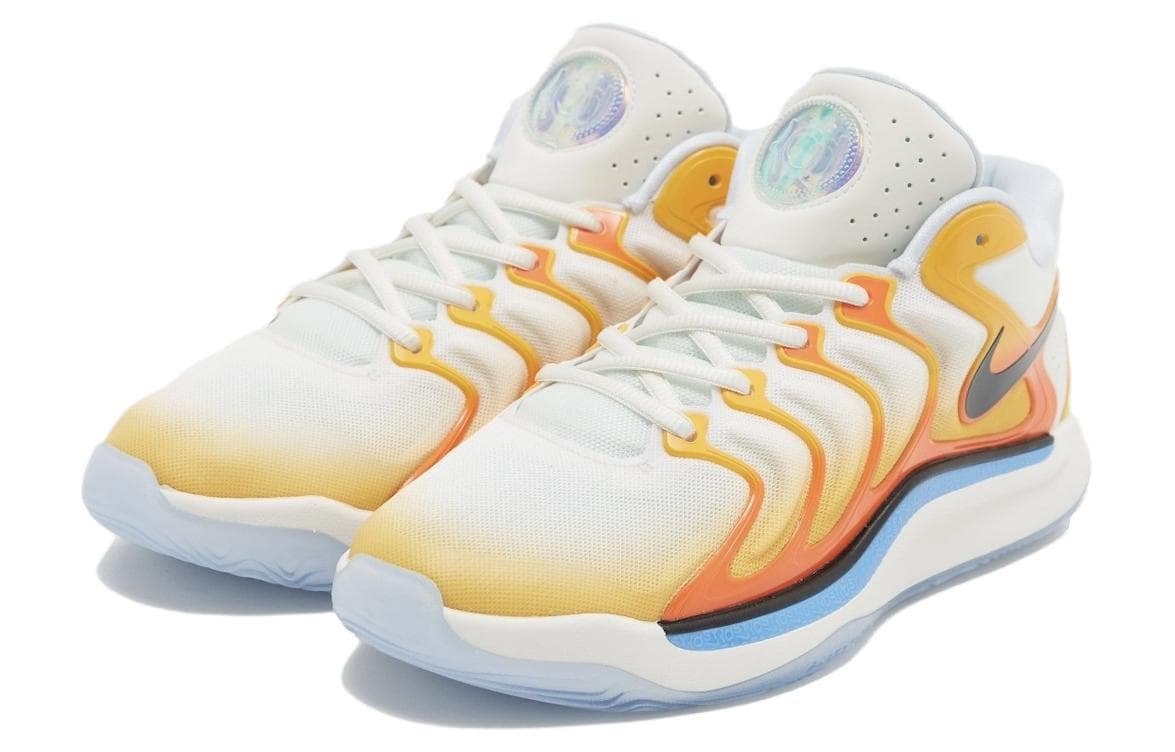 Кроссовки для баскетбола Nike KD 17 EP Orange White Black - изображение 2