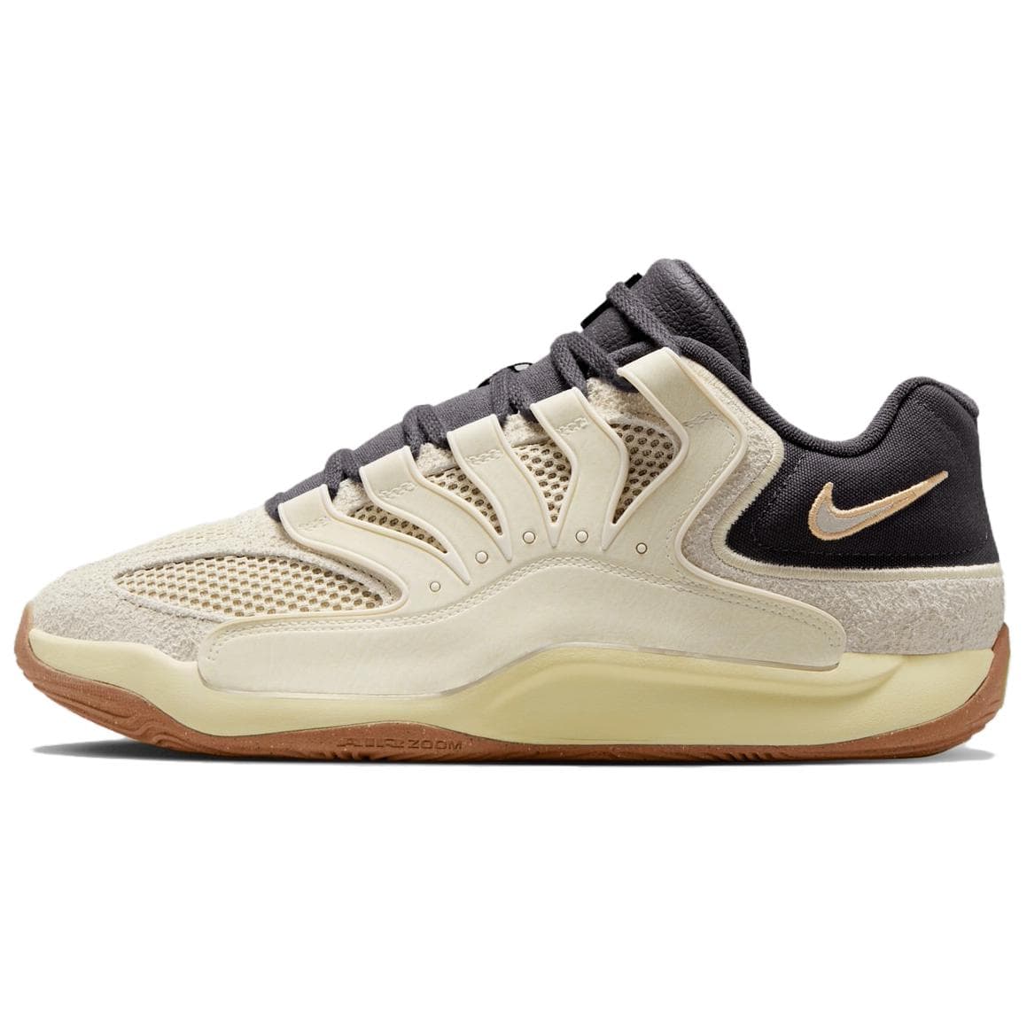 Кроссовки для баскетбола Nike KD 18 Low Топ Баскетбольные кроссовки Мужские Серый Белый - изображение 1