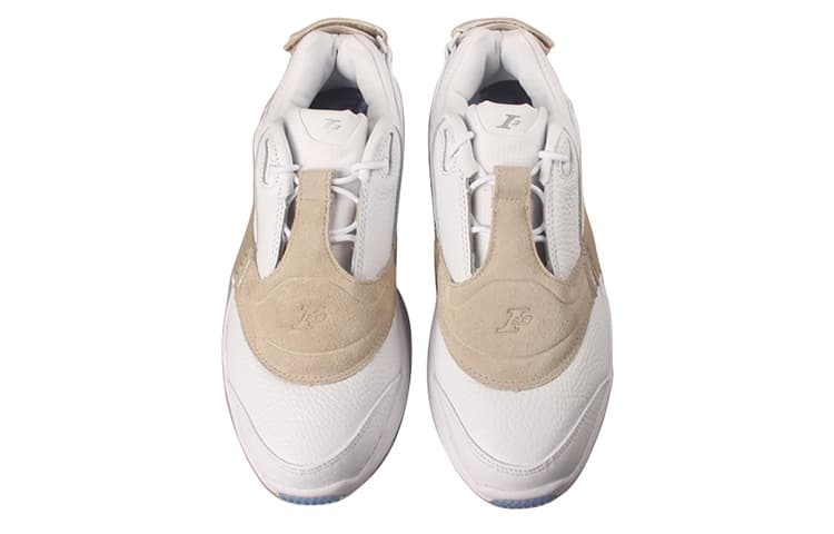 Ретро баскетбольные кроссовки Reebok Answer V Low White - изображение 3