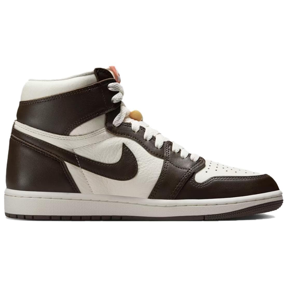 Ретро баскетбольные кроссовки Jordan Air Jordan 1 High Топ Винтажные Баскетбольные Кроссовки Женские Коричневый - изображение 2