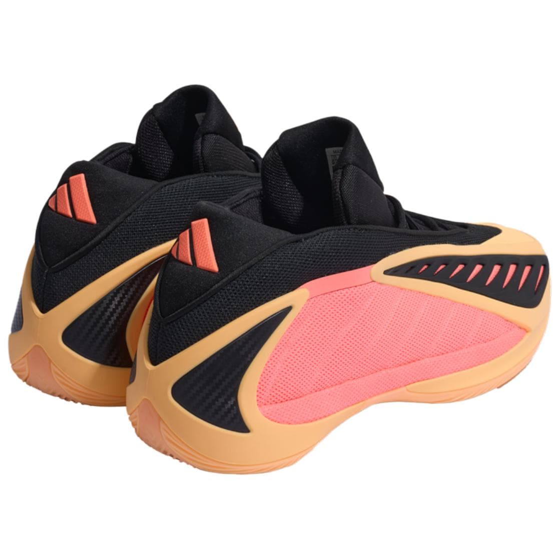 Кроссовки для баскетбола Adidas AE2 Противоскользящие Устойчивые к истиранию Низкие Баскетбольные Кроссовки Мужские Оранжевые Черные - изображение 3