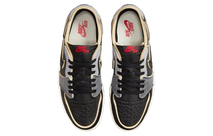 Ретро баскетбольные кроссовки Jordan Air Jordan 1 Low OG EX "Dark Smoke Grey" - изображение 4