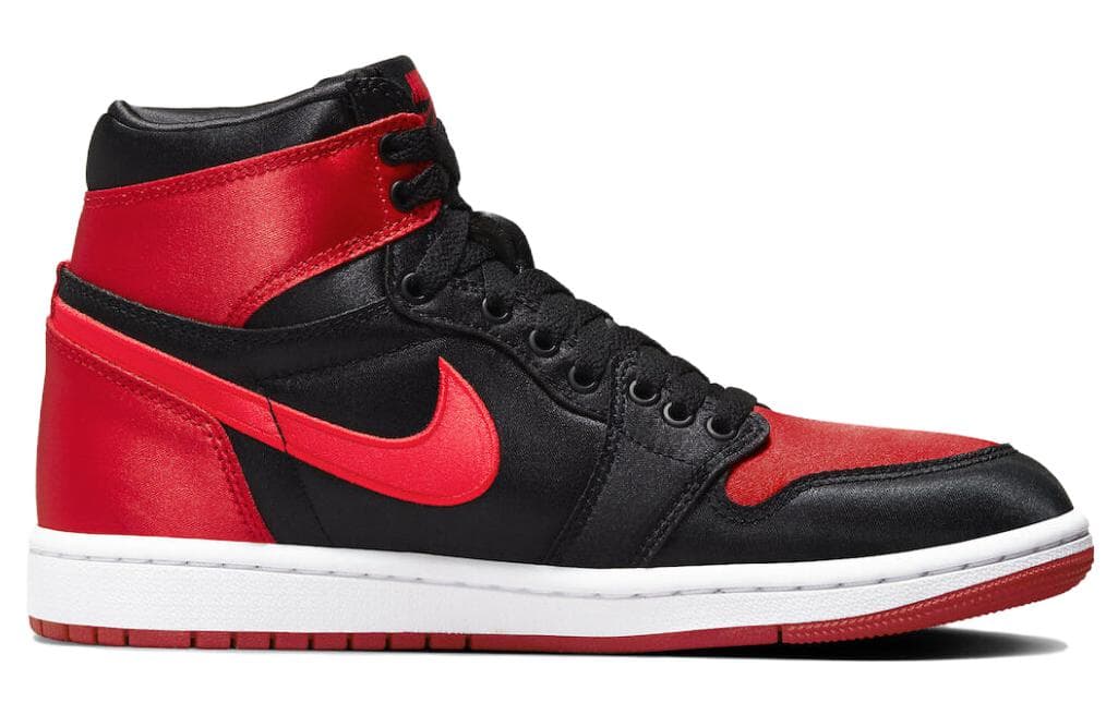 Ретро баскетбольные кроссовки Jordan Air Jordan 1 High OG "Satin Bred" - изображение 2