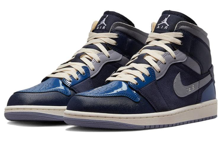 Ретро баскетбольные кроссовки Jordan Air Jordan 1 Mid SE Craft - изображение 3