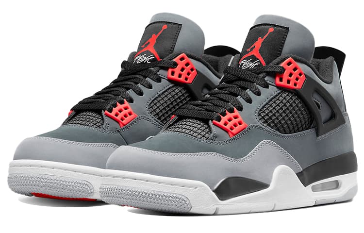 Ретро баскетбольные кроссовки Jordan Air Jordan 4 Retro "Infrared" - изображение 3