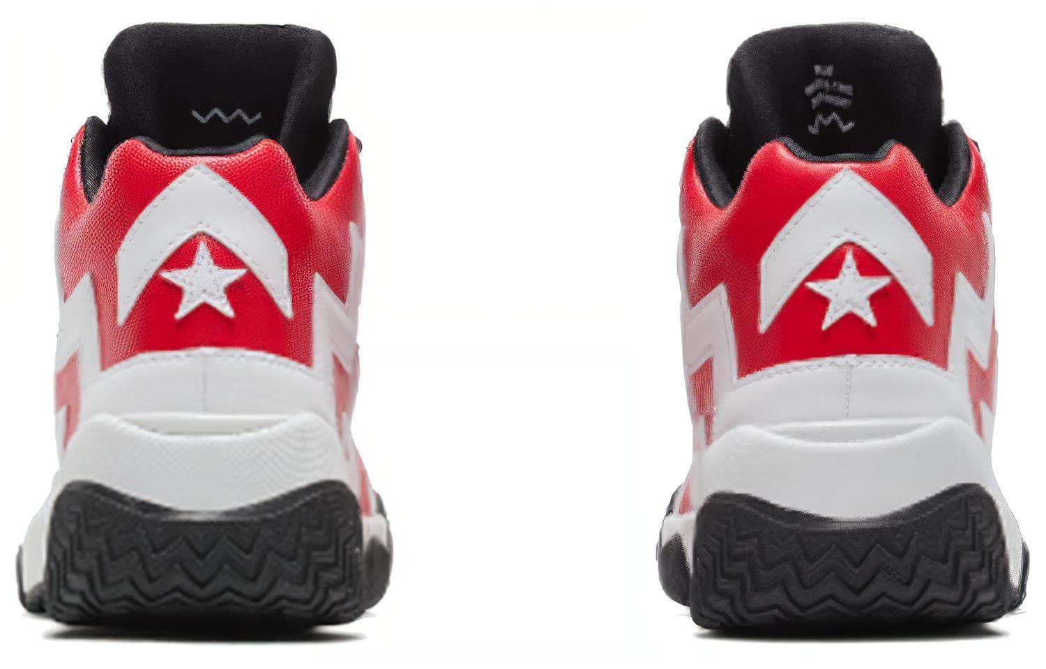 Ретро баскетбольные кроссовки Converse Basketball Retro Mid White Red - изображение 5