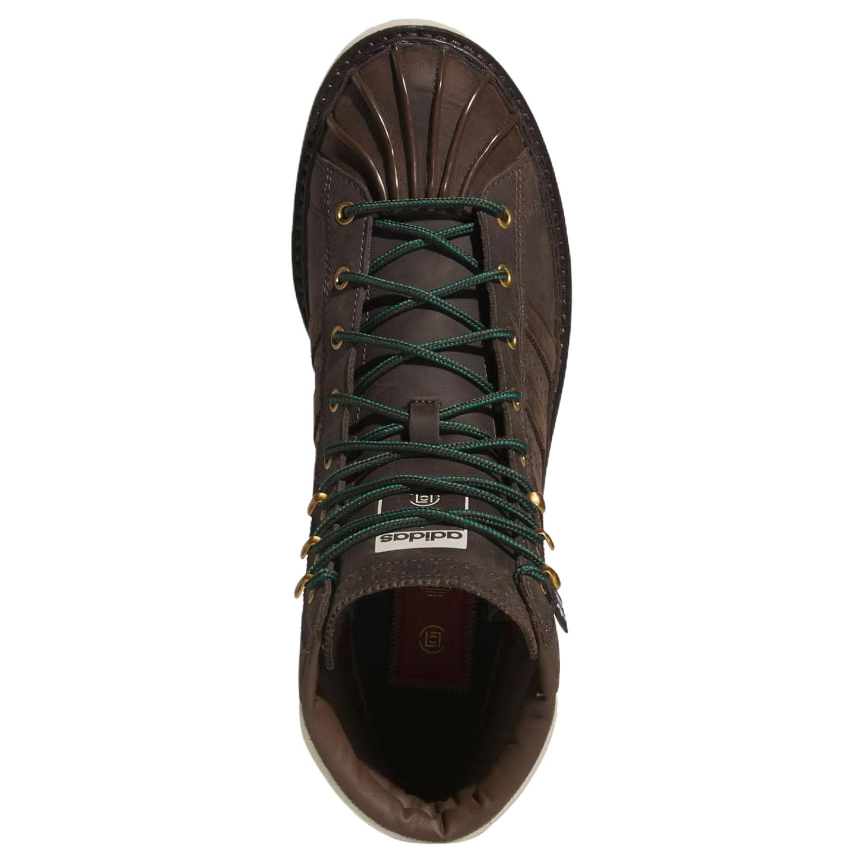 Сапоги CLOT X Adidas Originals Pro Model Ботильоны Унисекс Темно-коричневый - изображение 3