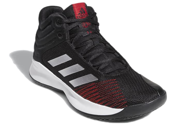 Ретро баскетбольные кроссовки adidas Pro Spark 2018 Black Red - изображение 3