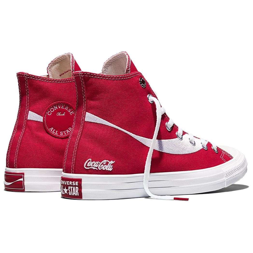 Кеды Coca Cola x Converse Chuck TAYLOR All Star High Топ Кеды Унисекс Красный - изображение 4