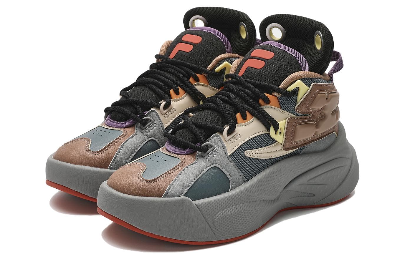 Ретро баскетбольные кроссовки FILA FUSION THE MASH - изображение 3