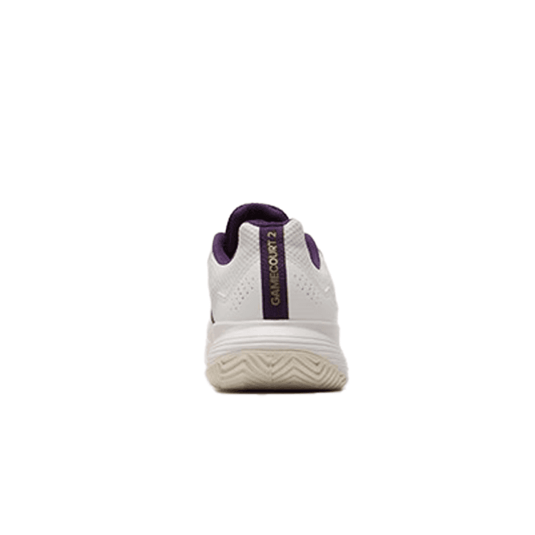 Кроссовки для тенниса Adidas GAMECOURT 2 Дышащие Легкие Низкие Теннисные Кроссовки Мужские Белые - изображение 4