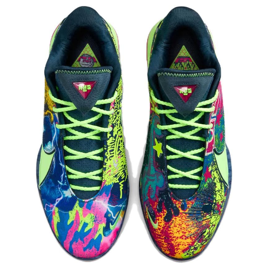Кроссовки для баскетбола Nike LeBron 22 Low Топ Баскетбольные кроссовки Мужской Зеленый - изображение 4