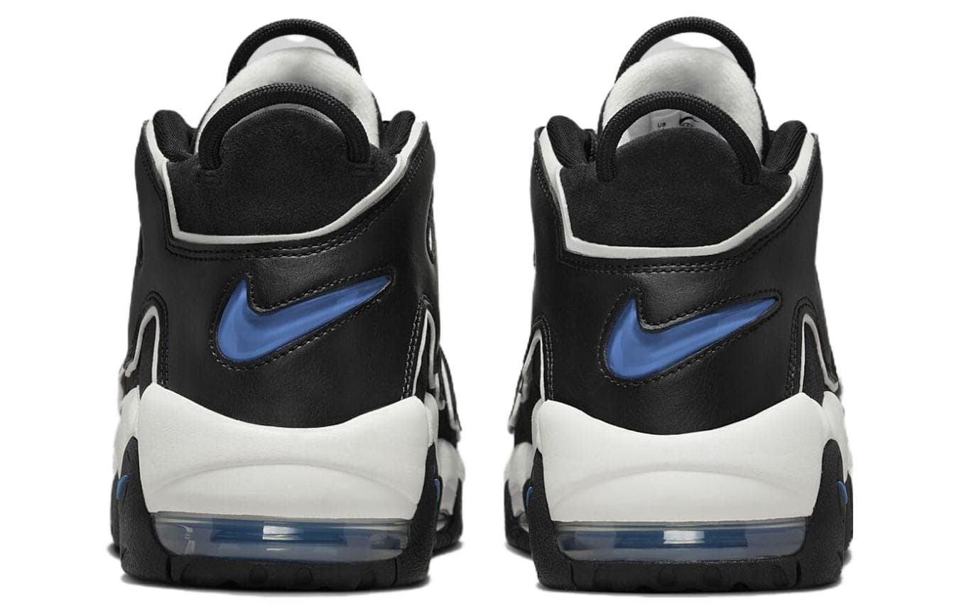 Ретро баскетбольные кроссовки Nike Air More Uptempo Black White - изображение 5