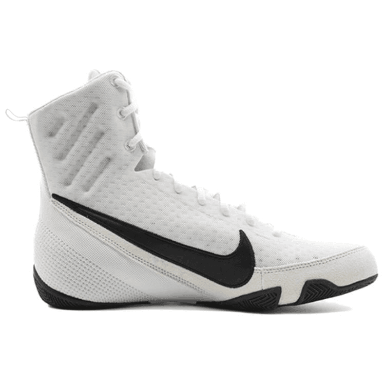 Кроссовки для спортзала Nike MACHOMAI 3 Устойчивые к истиранию Дышащие Высокие Кроссовки для тренировок Унисекс Белый Черный - изображение 2