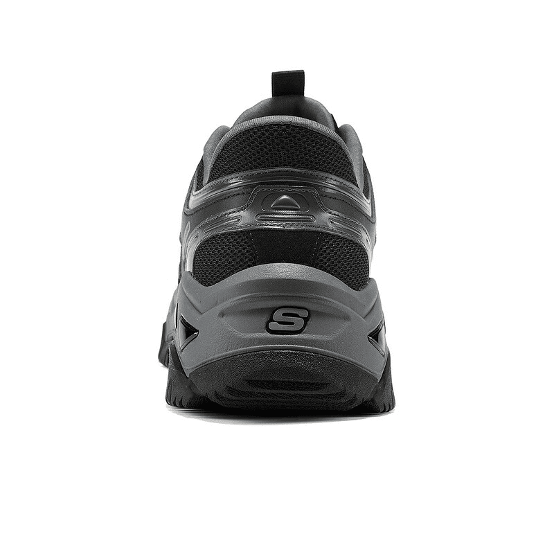 Кроссовки Skechers OUTDOOR MENS Дышащий Поддержка визуально увеличивает рост Low Топ Массивные кроссовки Мужской Черный - изображение 3