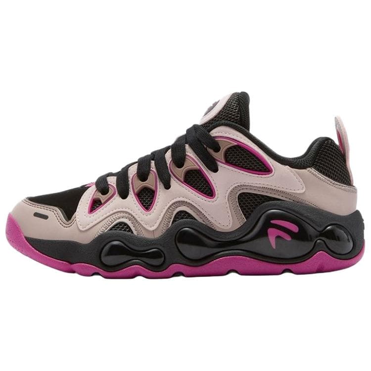 Ретро баскетбольные кроссовки FILA FUSION VERTICAL Crack Shoes Лоу-топы Ретро-баскетбольные кроссовки Женские Черный - изображение 1