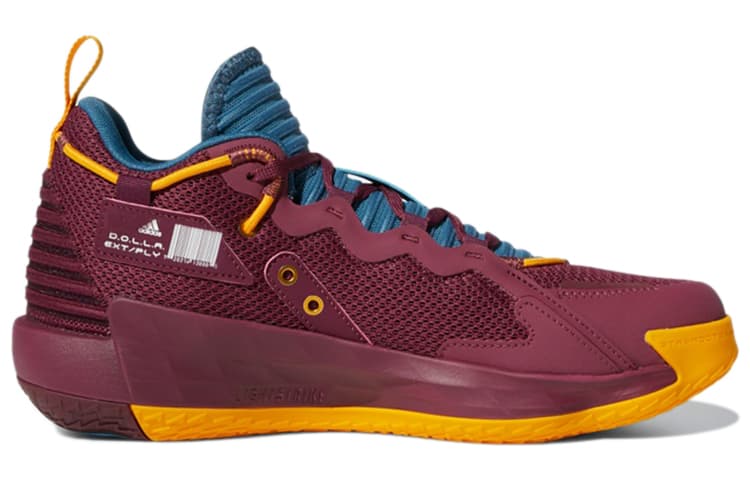 Ретро баскетбольные кроссовки adidas D Lillard 7 GCA - изображение 2