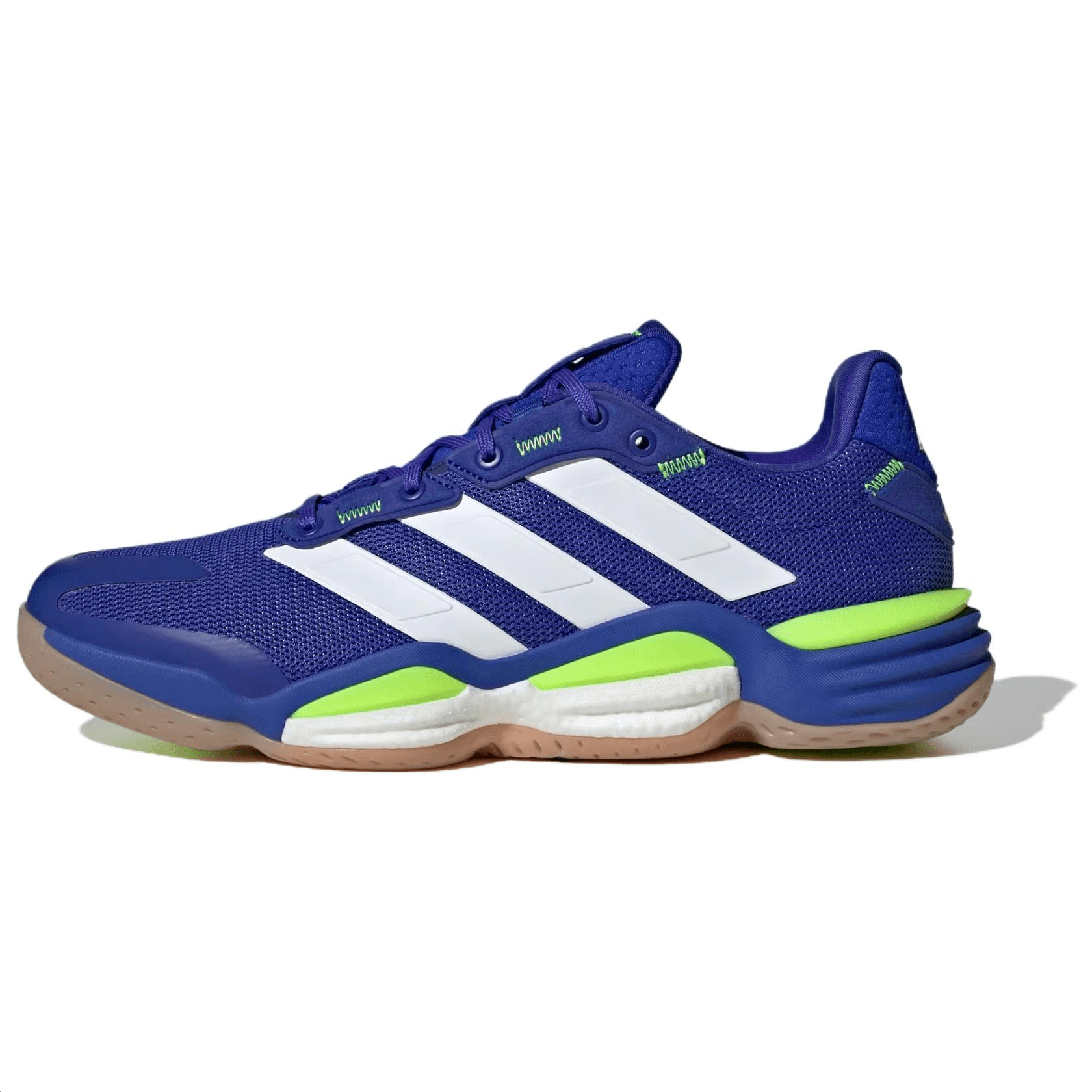 Кроссовки для спортзала Adidas STABIL 16 Противоскользящие Устойчивые к истиранию Низкие Кроссовки для тренировок Мужские Синие - изображение 1