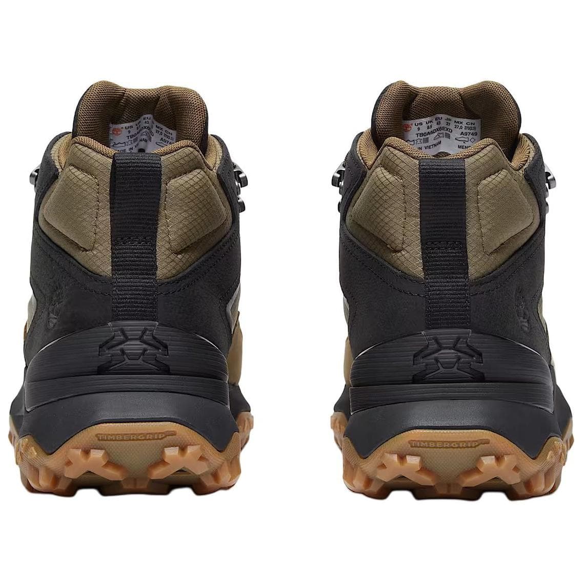 Кроссовки Timberland MOTION Противоскользящая Износостойкая Противоскользящая Износостойкая MID Топ Походная обувь Мужская Черная - изображение 5