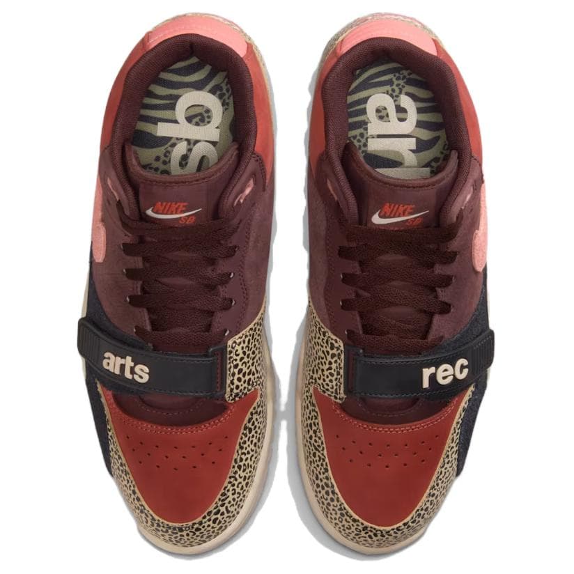 Кроссовки для спортзала YISHU REC X Nike Air Trainer 1 Противоскользящие устойчивые к истиранию низкие кроссовки для тренировок унисекс серые - изображение 4