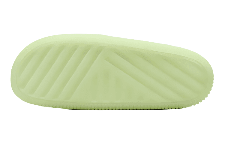 Шлёпанцы Nike Calm Flip Flop Удобные Круглые Палец Резиновые Шлепанцы с Противоскользящей Подошвой Женские Слегка Желто-Зеленые - изображение 5