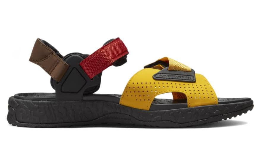 Сандалии с ремешком Nike ACG Air Deschutz+ Black Yellow - изображение 2