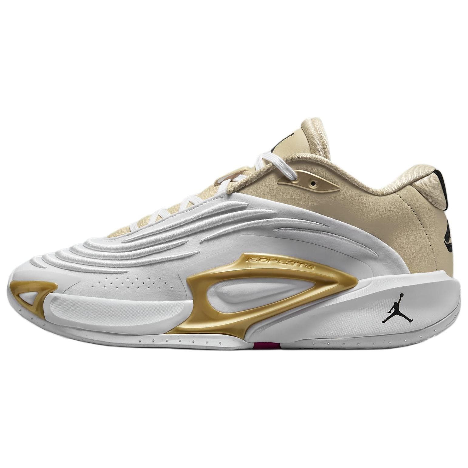 Кроссовки для баскетбола Jordan Luka 3 Low Баскетбольные кроссовки Унисекс Белый Золото - изображение 1