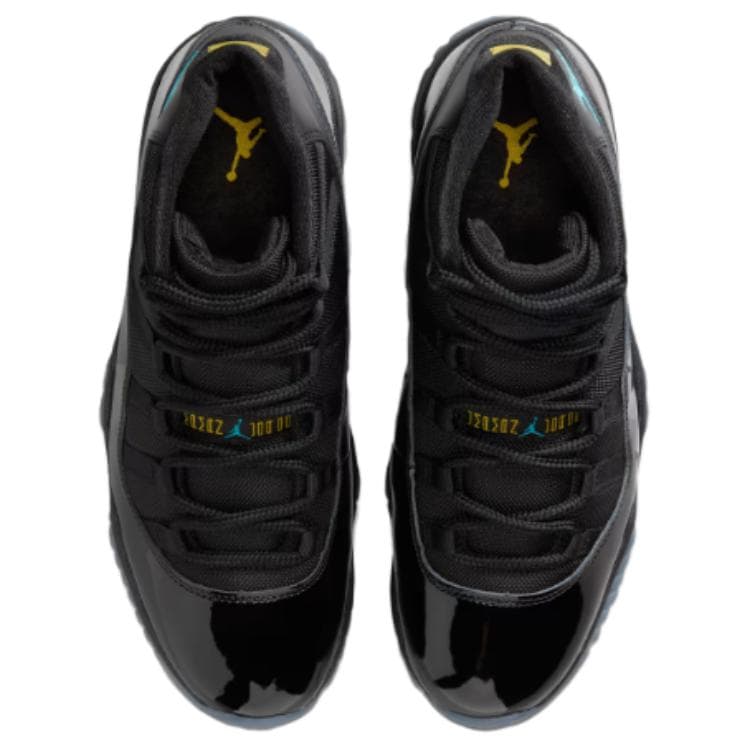 Ретро баскетбольные кроссовки Jordan Air Jordan 11 High Топ Винтажные Баскетбольные Кроссовки Унисекс Черный Синий 2025 Ретро - изображение 4