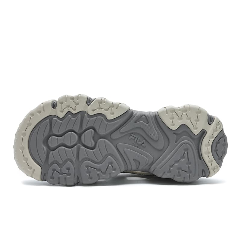 Сандалии с ремешком FILA FLUID 5 SANDAL Кошачья лапа Каньонинг (сплав по горной реке) Девичий Пляжные сандалии Женские Коричневый Серебряный - изображение 6