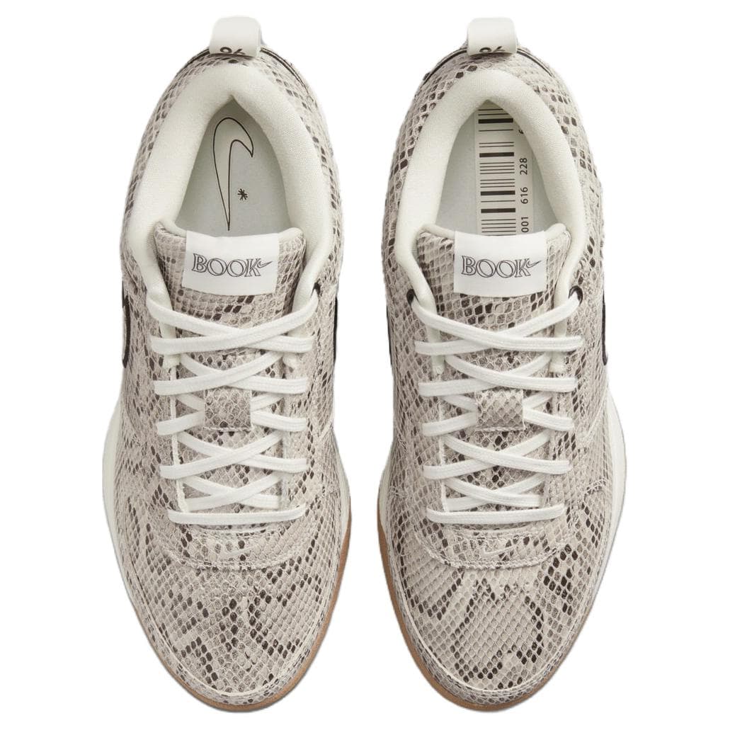 Кроссовки для баскетбола Nike Book 1 Low Топ Баскетбольные кроссовки Мужской Серый - изображение 4