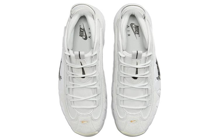 Кроссовки для баскетбола Nike Air Max Penny Mid Grey White - изображение 4