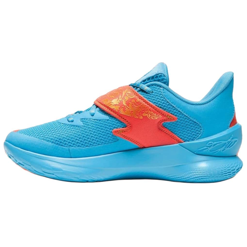 Кроссовки для баскетбола Under Armour Curry Fox 1 Амортизирующие противоскользящие низкие баскетбольные кроссовки унисекс синие - изображение 1