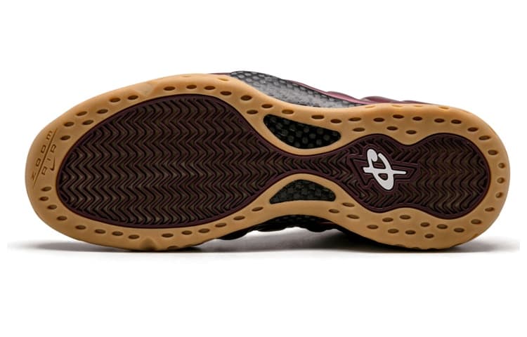 Ретро баскетбольные кроссовки Nike Foamposite One "Maroon" - изображение 4