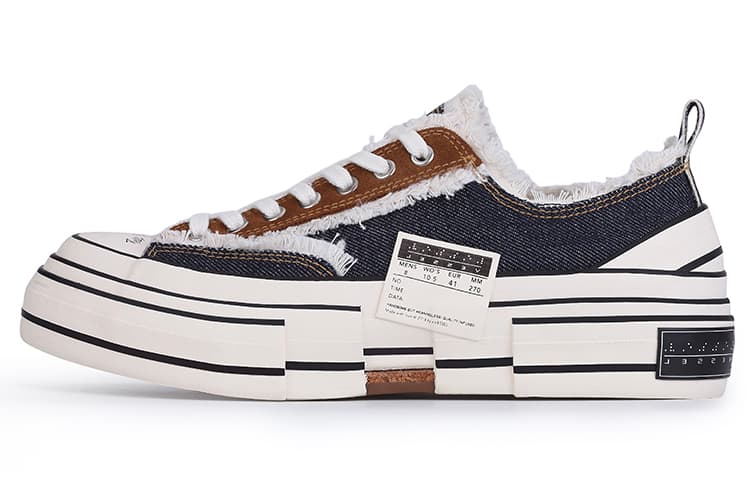 Кеды xVESSEL G.O.P. Lows Denim - изображение 1