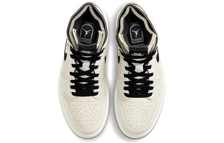 Ретро баскетбольные кроссовки Jordan Air Jordan 1 High Zoom Air CMFT "Summit White" — фото 4