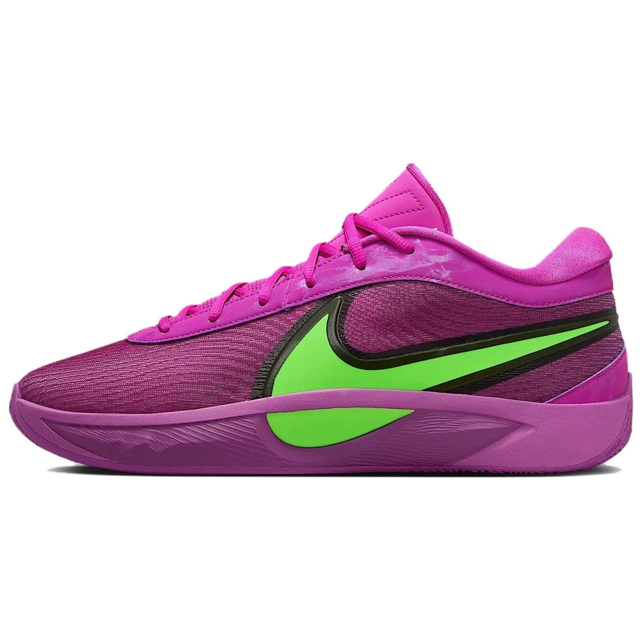 Кроссовки для баскетбола Nike Giannis Freak 6 Противоскользящие Устойчивые к истиранию Низкие Баскетбольные кроссовки Мужские Фиолетовые - изображение 1