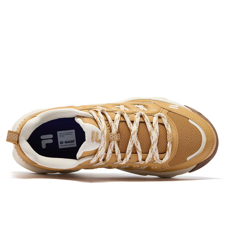 Ретро баскетбольные кроссовки FILA FUSION WATERBEAR Bear Paw Shoes Винтажные баскетбольные кроссовки Мужской цвет дубовый коричневый - изображение 4