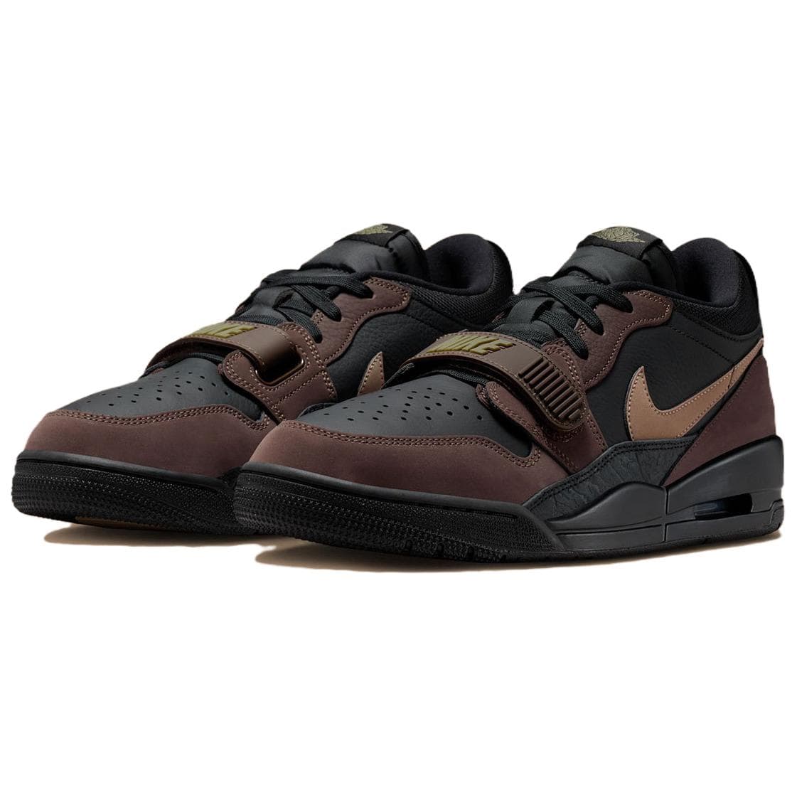 Ретро баскетбольные кроссовки Jordan Legacy 312 Black Brown - изображение 3